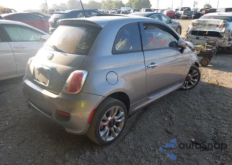 2015 Fiat 500 Sport from USA, damaged, VIN 3C3CFFBR5FT624225